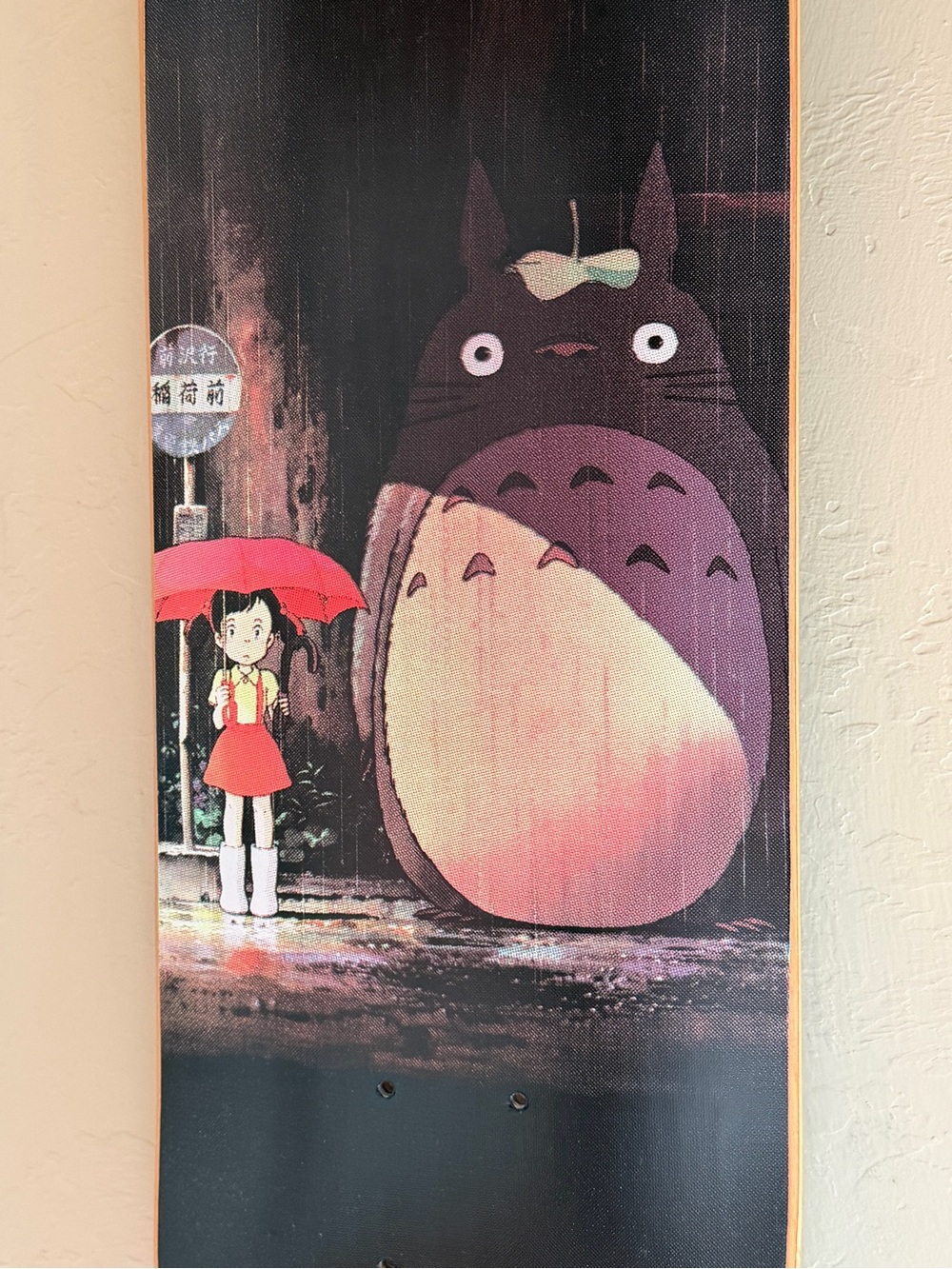 Hookups Totoro Graphic Skateboard Deck - Picture 2 of 4